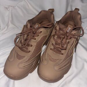 Brown Women’s Athletic Sneakers